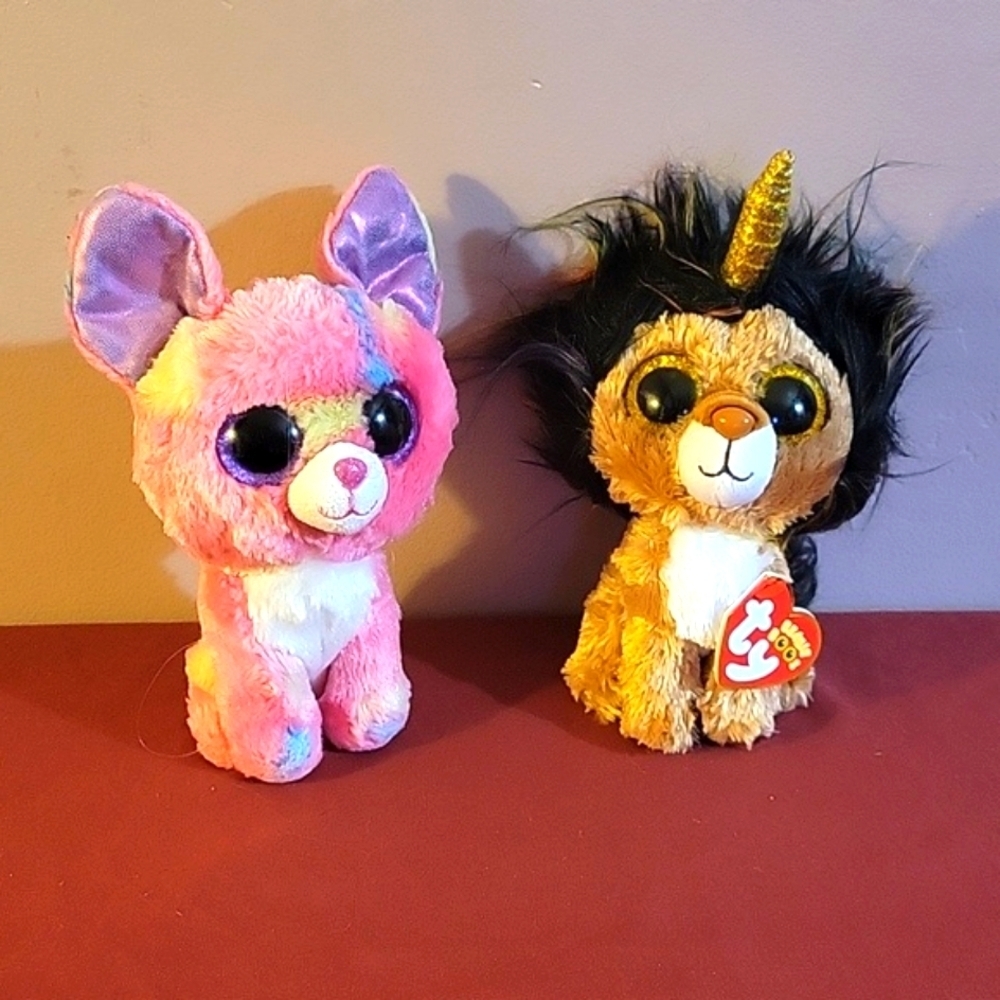 The Beanie Boos Cancun & Ramsey Lion, 7"